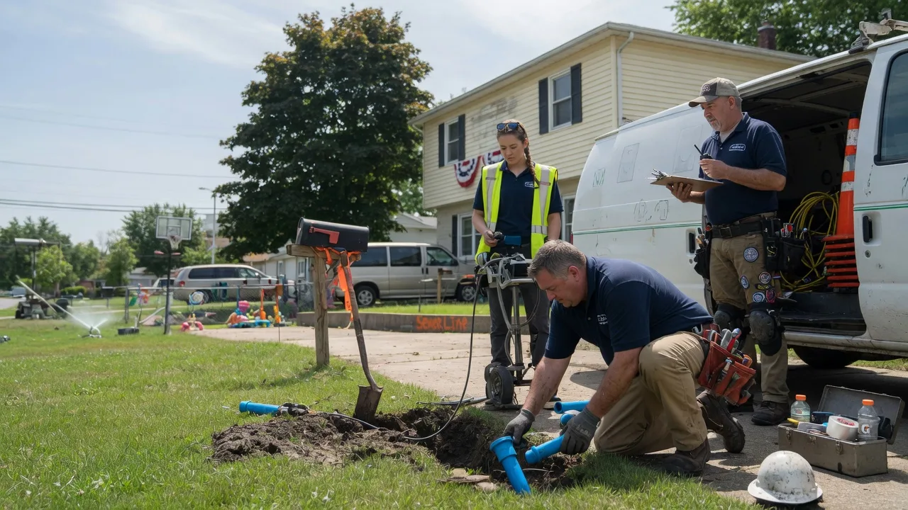 Slab Leak Repair in New Lothrop, MI near me